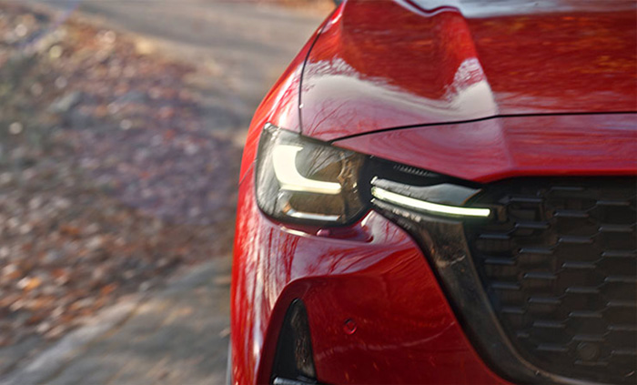 Plaquette anti-coup de pied de porte en fibre de carbone de voiture pour  Mazda Cx-30 2019 2020